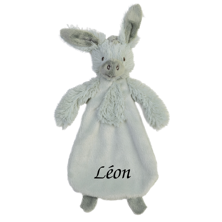  - diego the donkey - blanket green 25 cm 